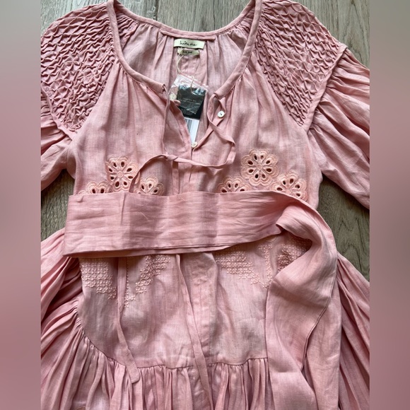 INNIKA CHOO Mini Frill Meg Nettick dress in Candy Floss color, size 0. NWT - Picture 15 of 16